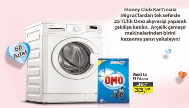 Arcelik Camasir Makinesi Kampanya
