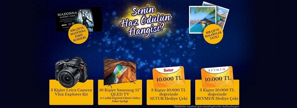 Eti Karam Tatil Çekilişi Sonucu Kampanya Havuzu