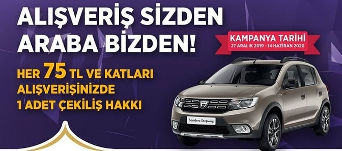 Ipeksaray Avm Dacia Otomobil Cekilisi Sonucu Kampanya Havuzu