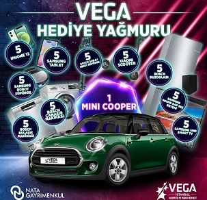 Vega İstanbul Mini Cooper Çekilişi