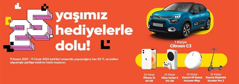 Civil 25 Yil Cekilisi