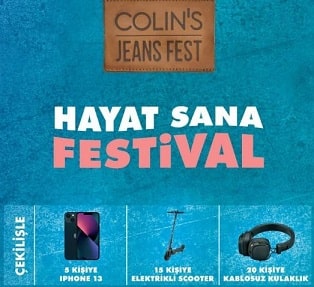 Colins Jeans Fest Çekilişi
