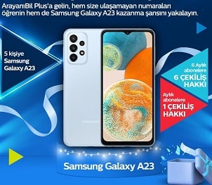 ArayanıBil Plus Samsung Galaxy Çekilişi