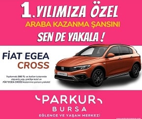 Parkur Bursa Avm Fiat Egea Çekilişi