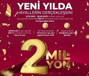 ANKAmall Yeni Yıl Çekilişi