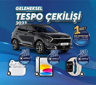 Tespo 2023 Çekilişi