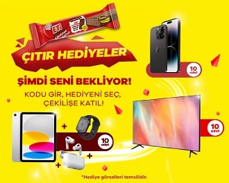 Eti Çikolatalı Gofret Çekilişi