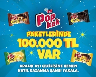 Eti Popkek Çekilişi 1. Dönem