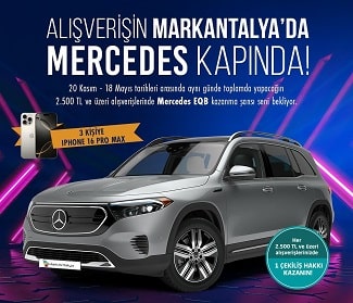 MarkAntalya Mercedes Çekilişi