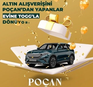 Poçan Kuyumculuk TOGG Çekilişi