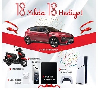 Otorapor Yeni Yıl Çekilişi