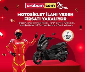 arabam.com Motosiklet Çekilişi
