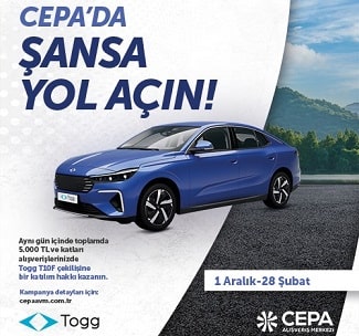 Cepa Avm Togg Çekilişi