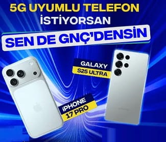 Turkcell GNÇ 5G Uyumlu Cihaz Çekilişi