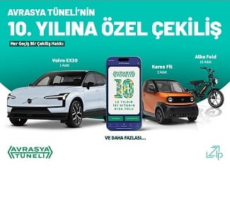 Avrasya Tüneli Otomobil Çekilişi
